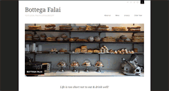 Desktop Screenshot of bottegafalai.com